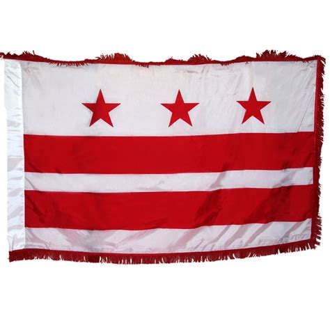 District of Columbia (Washington DC) 4in x 6in Polyester Flag