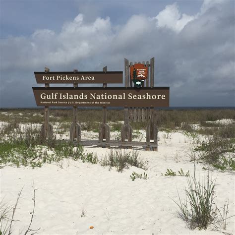 Cozy Rosie: Fort Pickens Campground, Pensacola Beach, Florida