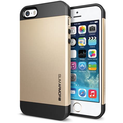 Spigen Slim Armor Case for iPhone 5/5s SGP10604 B&H Photo Video