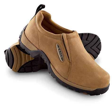 Men's Roper® Waterproof Rider Slip - ons, Tan - 150270, Casual Shoes at ...