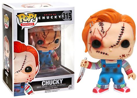 Funko Childs Play Bride of Chucky Funko POP Movies Chucky Exclusive ...