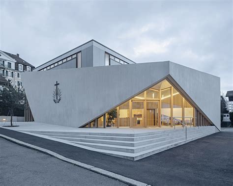 Gallery of New Apostolic Church / LOCALARCHITECTURE - 1 | Mimari tasarım, Mimari modeller ...