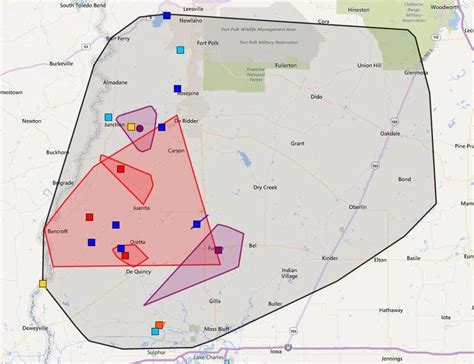 Hundreds of BECi and Entergy customers without power