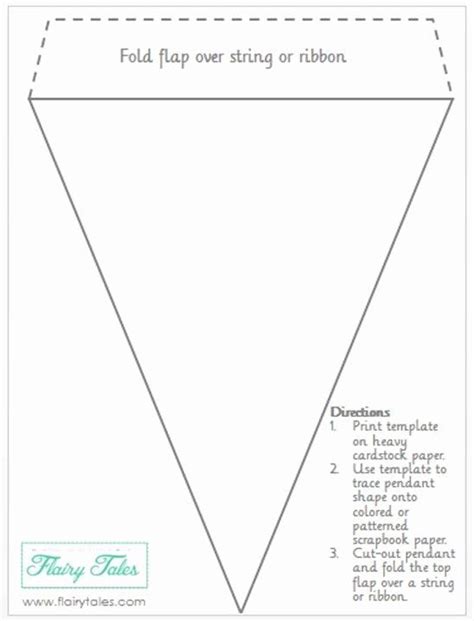 Printable Pennant Banner Template Awesome Pennant Banner Template On Pinterest | Diy banner ...