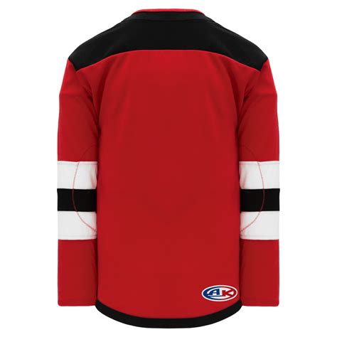 Athletic Knit (AK) H550BY-NJE866B Youth 2017 New Jersey Devils Red Hoc ...