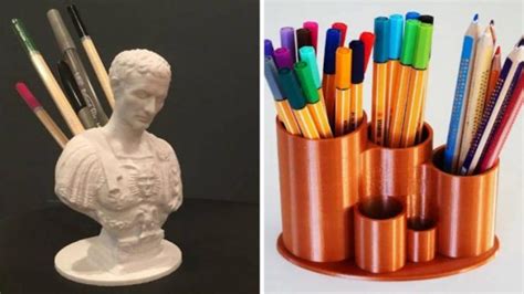 13 Cool 3D Printed Pencil and Pen Holders (With Links) - 3DSourced