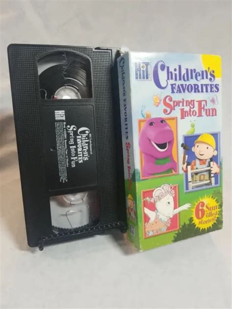 HIT ENTERTAINMENT CHIDRENS Favorites Spring Into Fun(VHS 2004)Barney ...