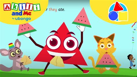 TRIANGLE: Learn Shapes with Akili! | New Words With Akili and Me | African Educational Cartoons ...