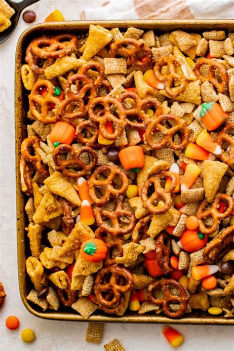 Halloween Chex Mix Recipe - The Cookie Rookie®