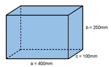 Volume Of A Cuboid - Example Calculations