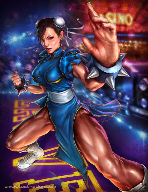 ArtStation - Chun Li - Capcom Fighting Tribute