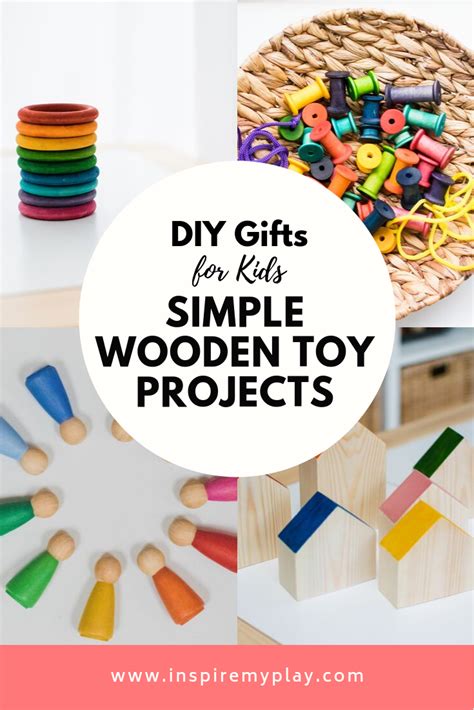 DIY Gifts for Kids: Simple Wooden Toy Projects – Inspire My Play