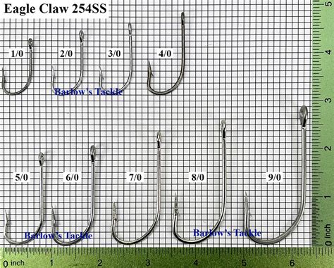 Eagle Claw 254SS Stainless Steel Trotline Hooks - CLOSEOUT - Barlow's Tackle