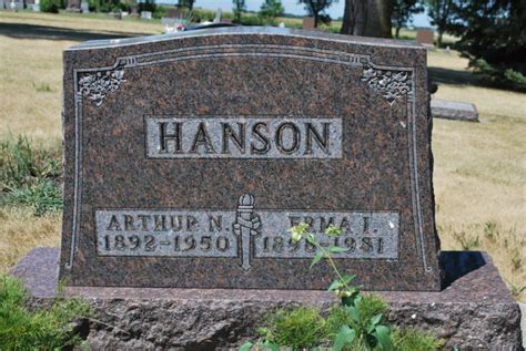 Arthur N Hanson (1892-1950) - Find a Grave Memorial