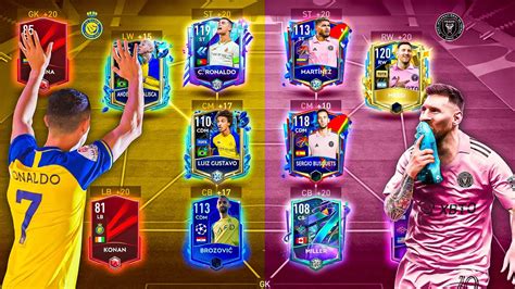 Ronaldo’s Al Nassr X Messi’s Inter Miami - Special X Squad Builder ...