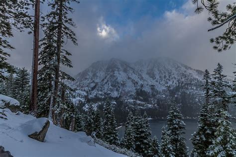 "Winter in Emerald Bay " by Richard Thelen | Redbubble