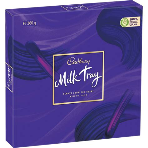 Cadbury Milk Tray Boxed Chocolate 360g | Woolworths