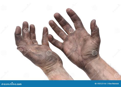 Greasy Hands Royalty Free Stock Image - Image: 19312116