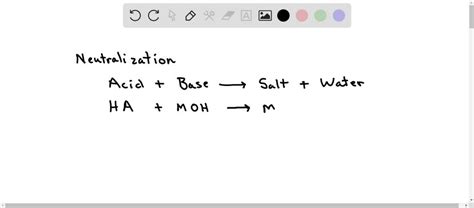 SOLVED: Write the balanced chemical equation for the neutralization reaction that occurs between ...