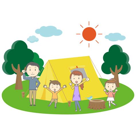 Family Camping | Free SVG