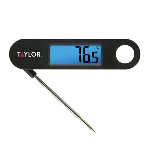 Taylor Digital Folding Probe Thermometer with Backlight - Walmart.com ...