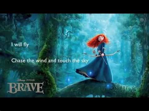 Touch the Sky - Brave Karaoke with lyrics - YouTube | Movie soundtracks, Sky, Brave