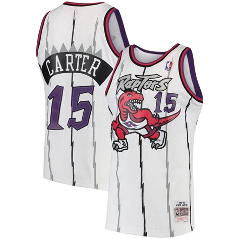 Vince Carter Toronto Raptors Mitchell & Ness 1997-98 Hardwood Classics ...