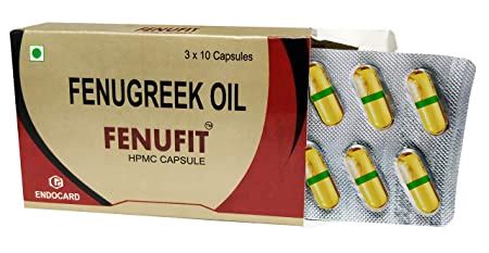 FENUFIT FENUGREEK OIL CAPSULES ! Buy/Shop,Online,India,Price