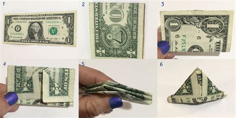 Dollar Origami Projects For Kids and Adults | Folding Money