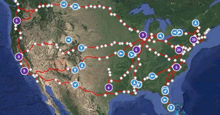 Maps Mania: Live Real-Time Map of Amtrak Trains