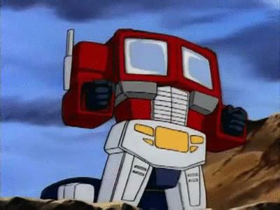 Optimus Prime G1 on Make a GIF