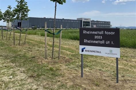 Rheinmetall’s new plant in Zalaegerszeg, Hungary continues to take ...