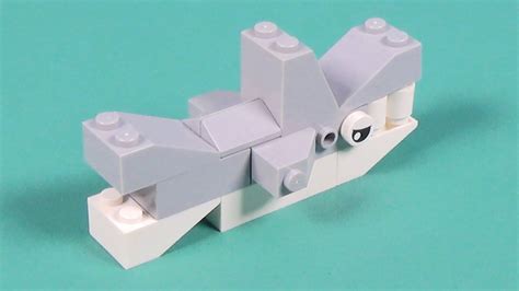 Lego Shark Building Instructions - Lego Classic 10693 "How To" - YouTube