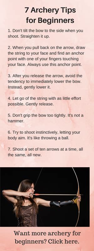 If you are a beginner in archery, these tips can help you! Please comment if you like this pin ...