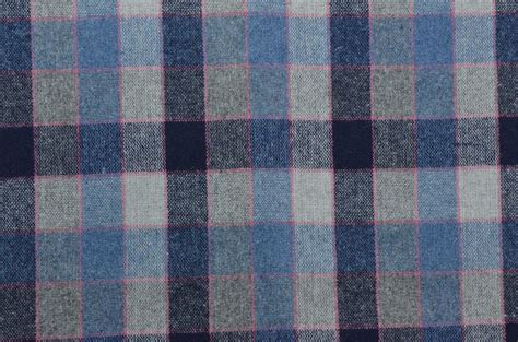 Vintage Wool Fabric Wool Plaid Fabric Vintage Plaid Blue