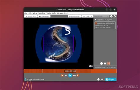 LosslessCut (Linux) - Download, Review, Screenshots