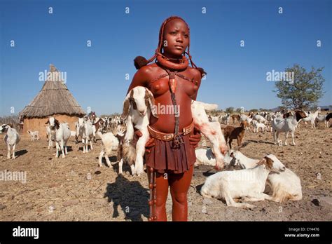 Himba tribe in Namibia Stock Photo - Alamy