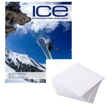 ICE A4 Matte Double Sided Very Thick Photo Paper/Card 300gsm (50 Pack) www.cvbmedia.co.uk