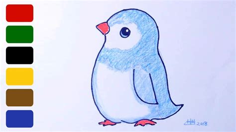 Art Hub For Kids How To Draw A Penguin - Learn how to draw a cartoon penguin the fun and easy way.