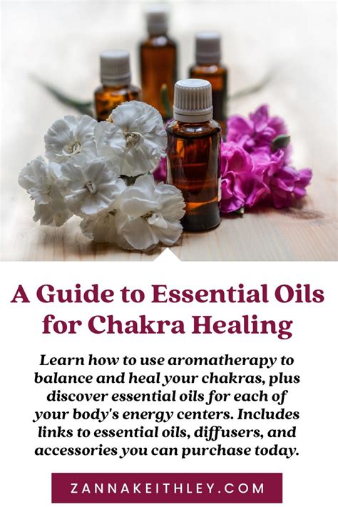 A Guide To Essential Oils For Chakras