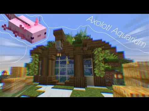 Minecraft | Axolotl Aquarium - YouTube