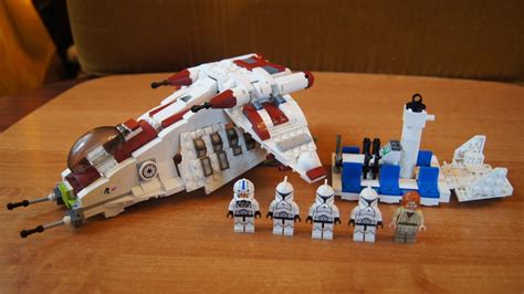 Lego Star Wars Republic Gunship MOC 75021 7676 - 7345243126 - oficjalne ...