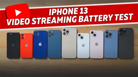 iPhone 13 video streaming battery test: fact-checking Apple’s battery claims - YouTube