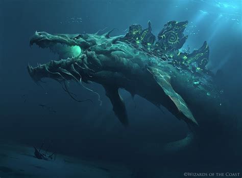 Pin by Дмитрий Пронин on Monsters | Sea creatures art, Sea monster art, Fantasy creatures