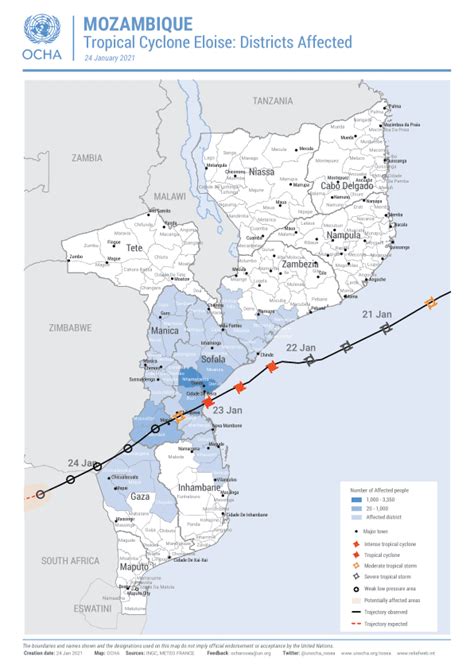 Cyclone Eloise 2021 - Ufha 3f6eedsgm : Cyclone eloise made a landfall in mozambique on friday ...