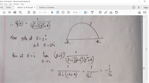 Mathematics of Cauchy Residue theorem Part-2 - YouTube