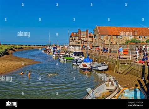 The Quay at Blakeney near Holt, Norfolk, England. UK Stock Photo - Alamy