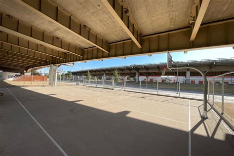 The Basketball Rims at Carpenter Park Are Now (Close to) Even! - D Magazine