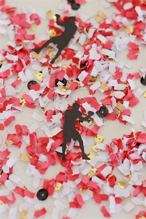 Boxing Party Decorations Confetti Boxing Party Boxer Little - Etsy