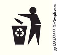 900+ Bin Recycle Logo Clip Art | Royalty Free - GoGraph